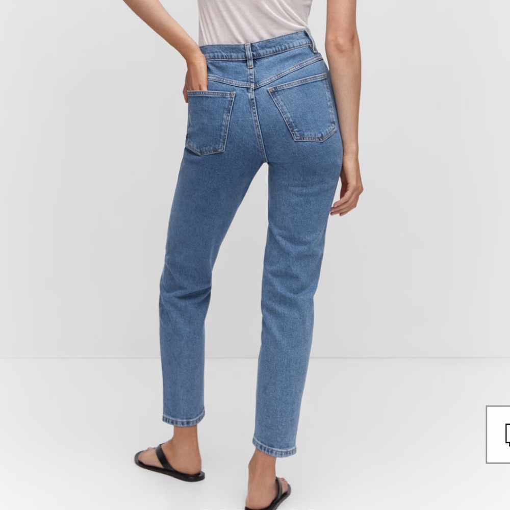 NWT Mango Mom Comfort High-Rise Jeans Size US 4
